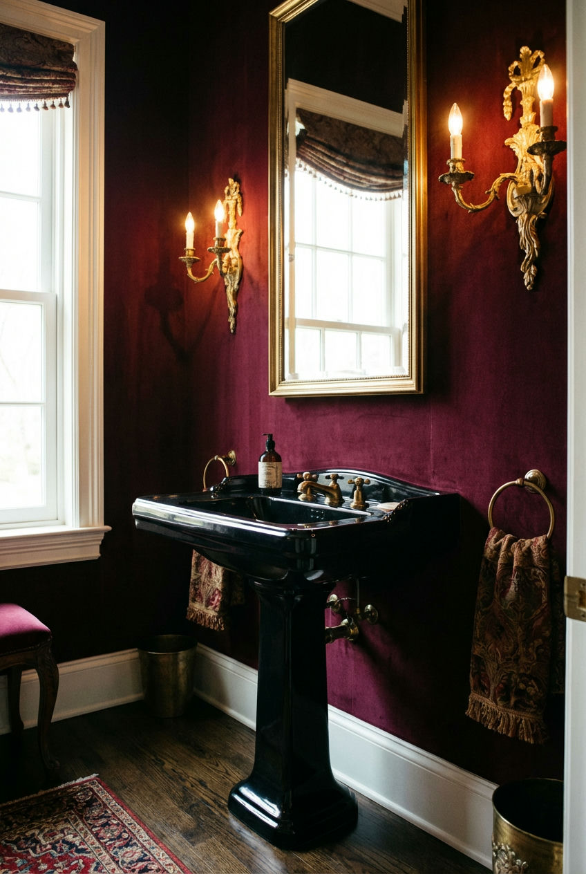 Bold Burgundy Tones 1