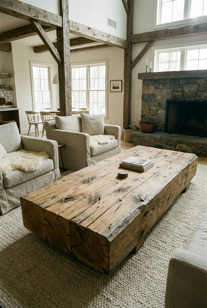 Reclaimed Wood Coffee Tables 1