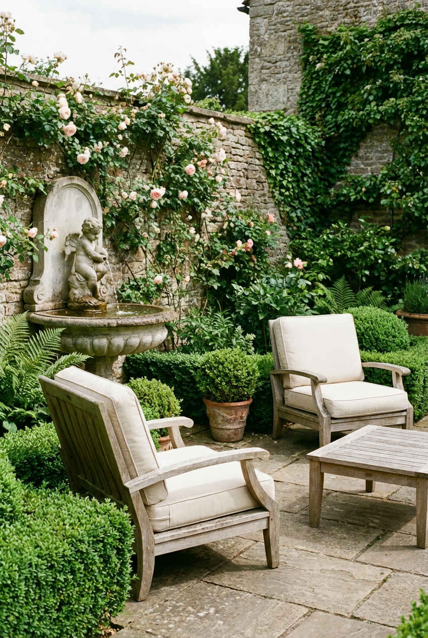 Classic English Garden Patio 2