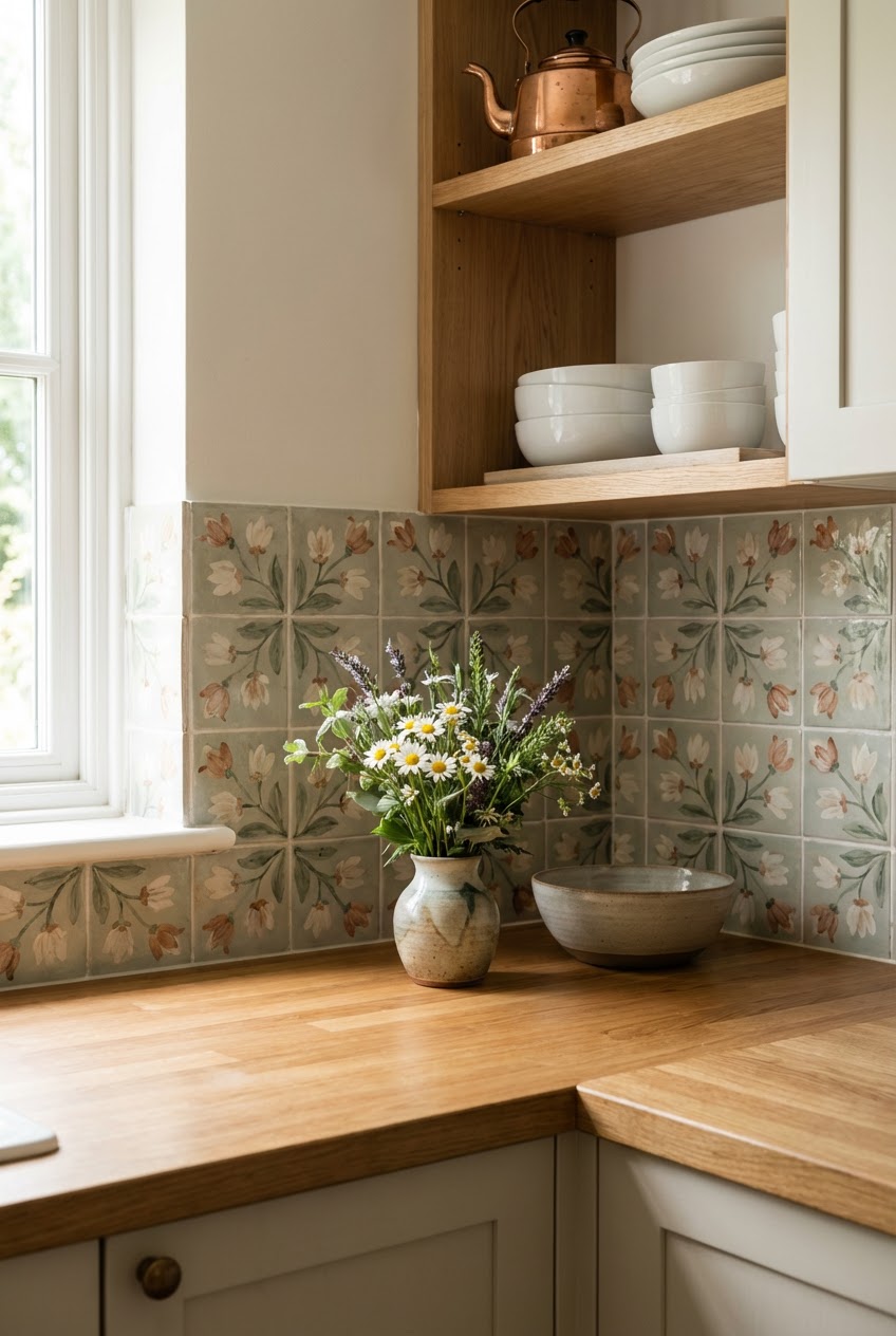 Patterned Tile Backsplashes 2