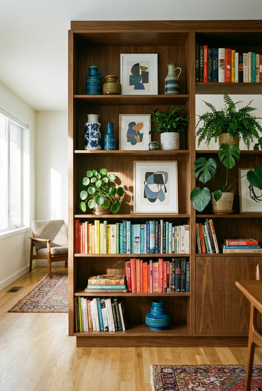 Bookshelves-as-Art-Displays-1