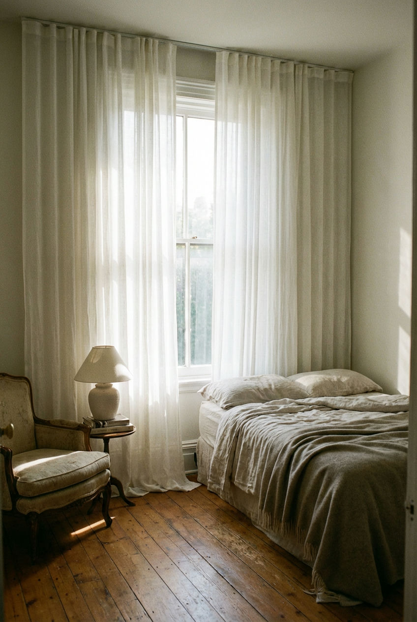 Ceiling Height Curtains 1