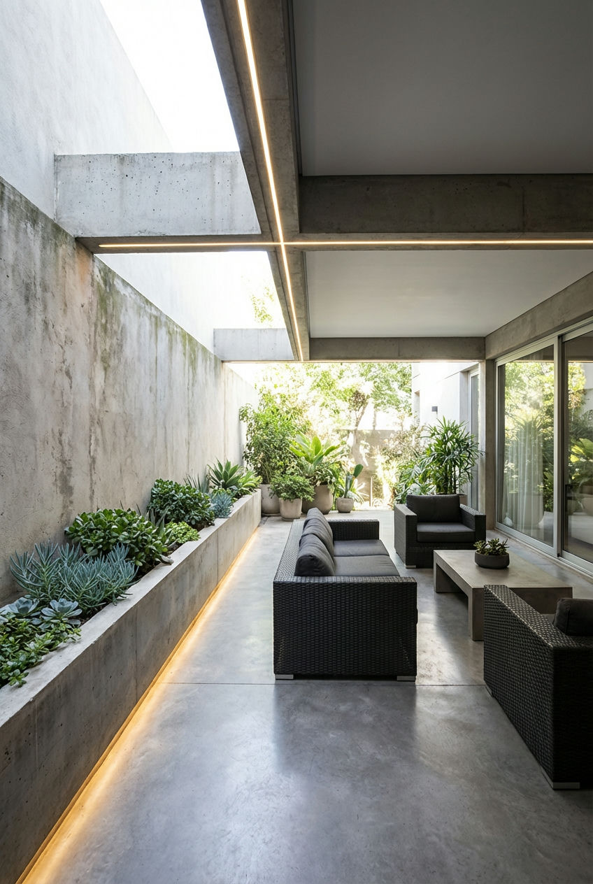 Contemporary Concrete Oasis 1