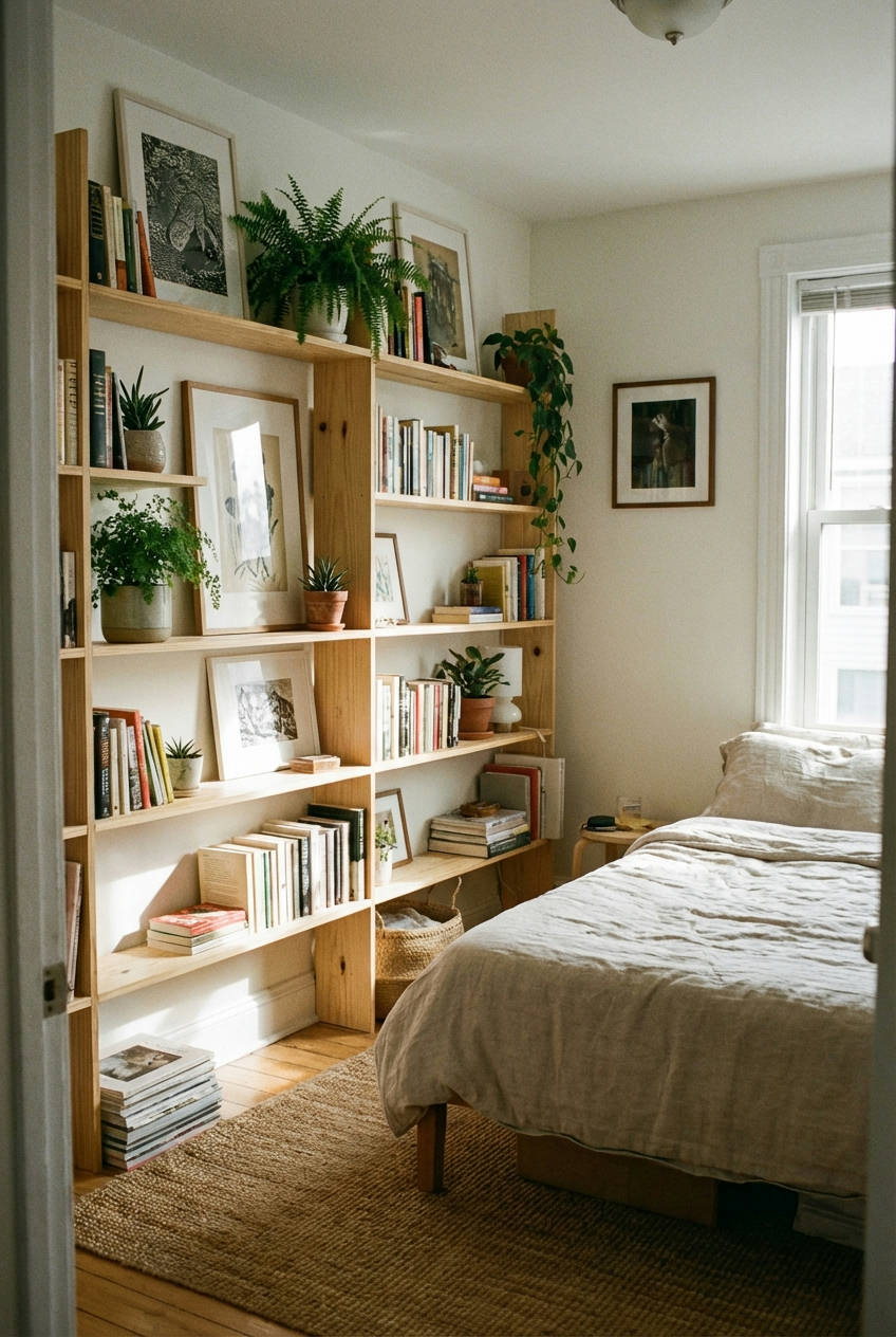 Vertical Wall Shelving 1