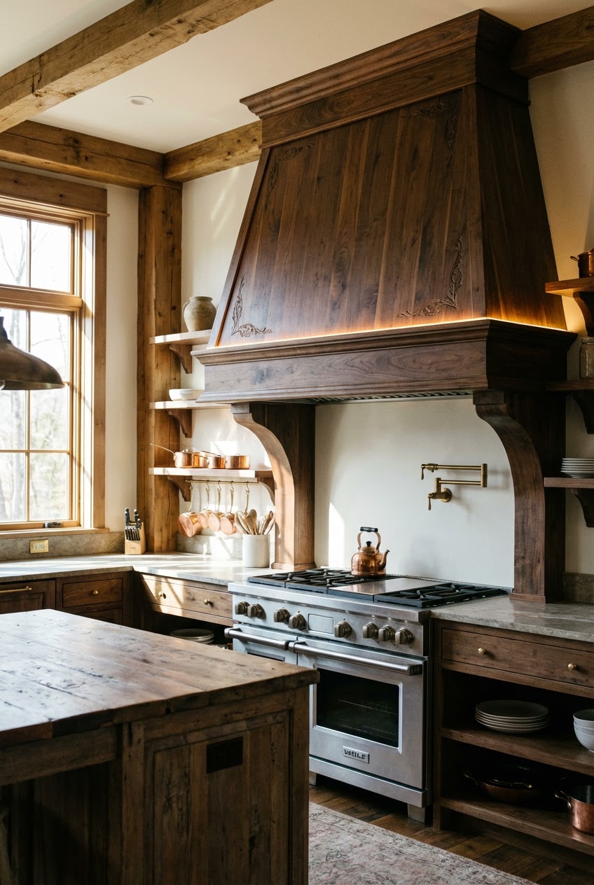 Statement Hood in Wood 1