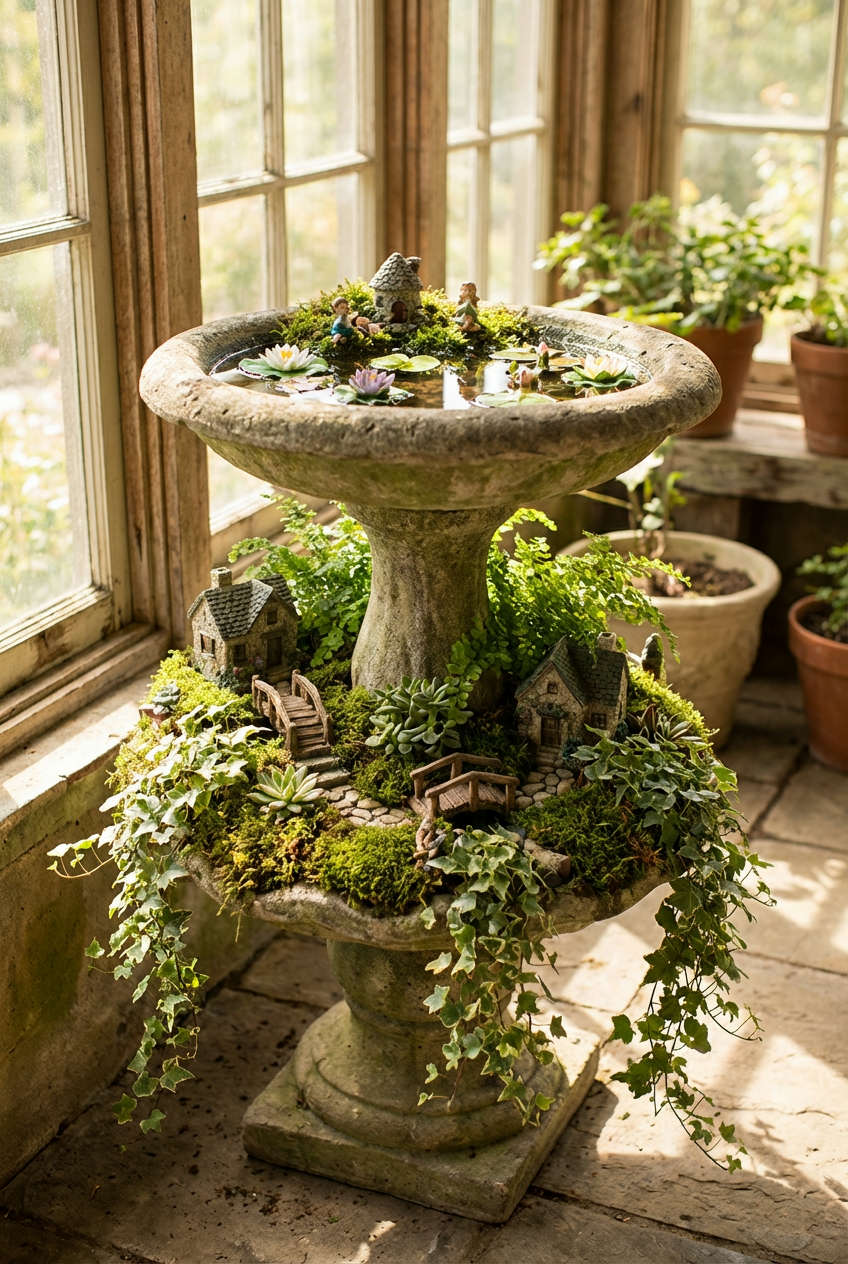 Birdbath Haven 1