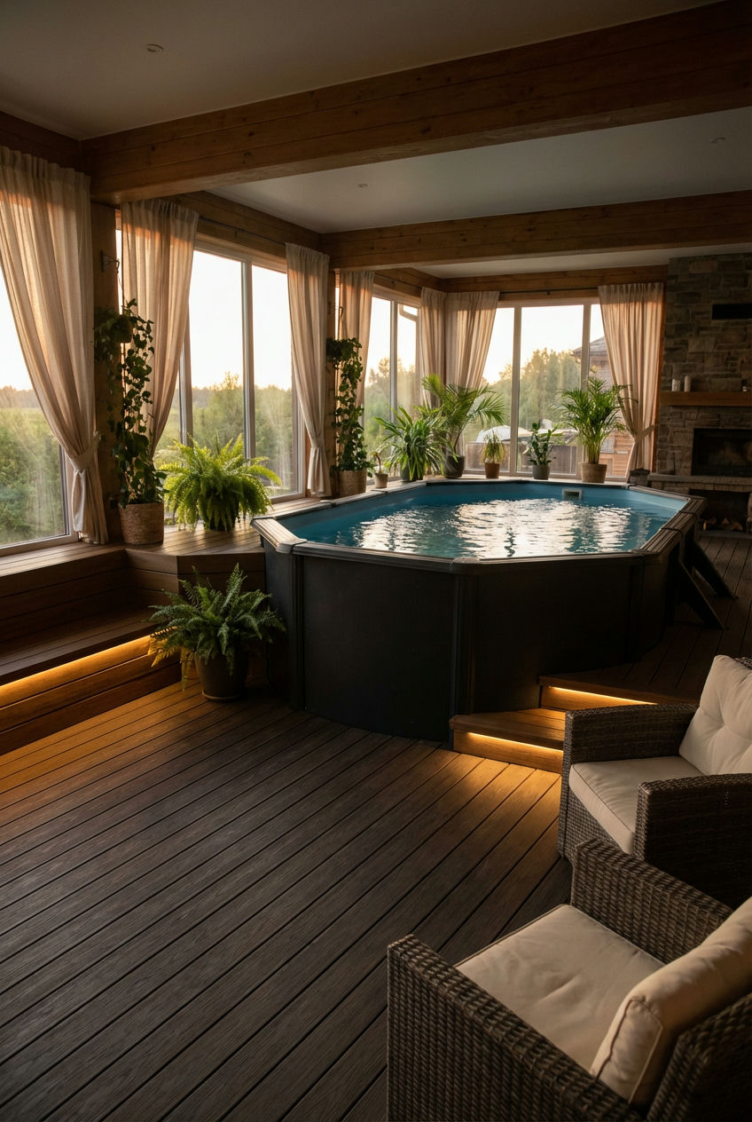 The Elevated Oasis with Built-in Seating 2