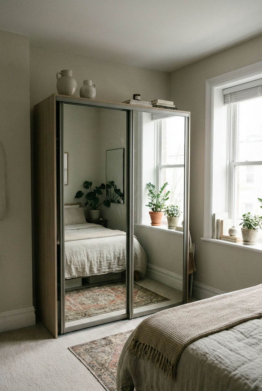 Mirrored Wardrobe Doors 2