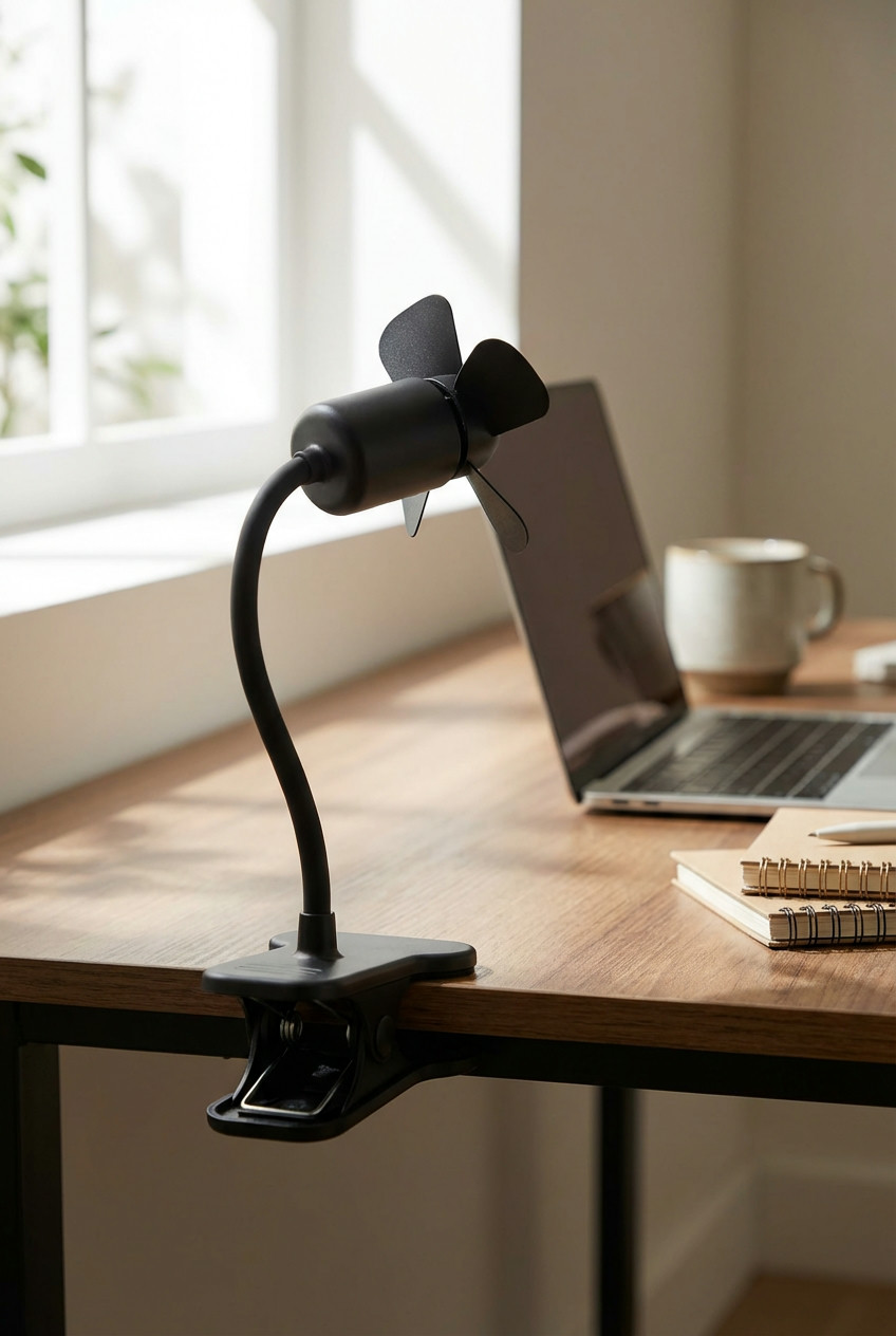 Clip-On-Fan-for-Comfort-2