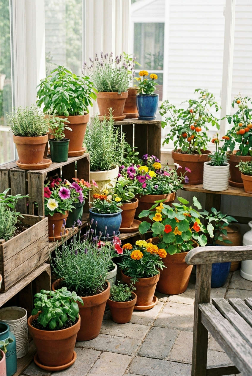 DIY Container Garden 1
