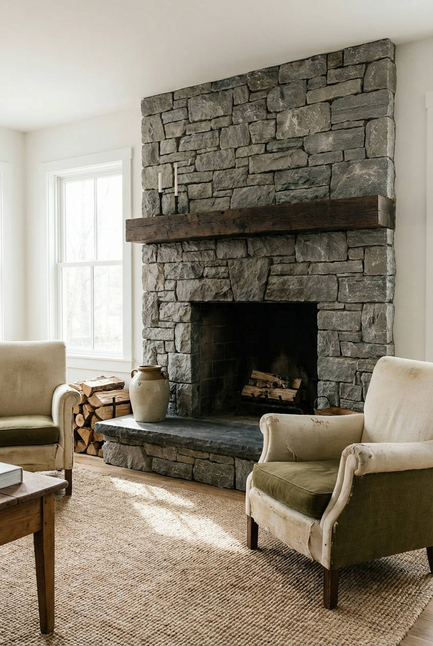 Statement Stone Fireplaces 2