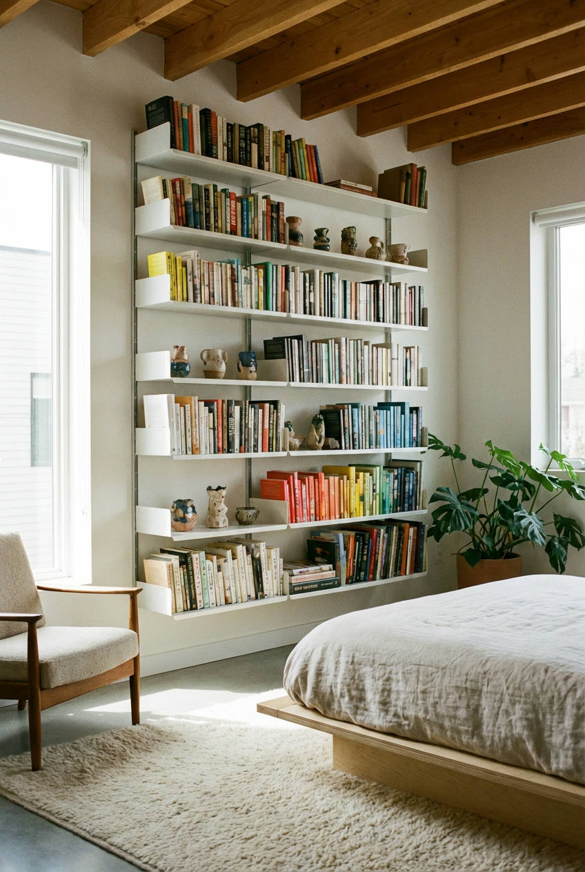 Vertical Wall Shelving 1