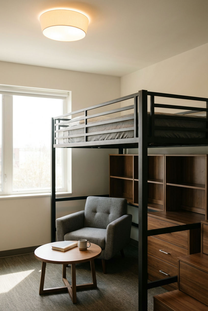 Elevated Loft Bed Oasis 2