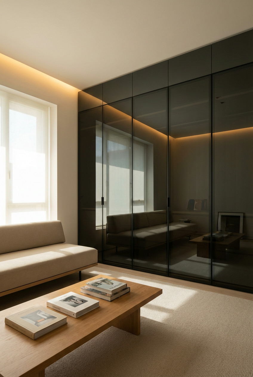 Full-Wall Reflective Panels 1