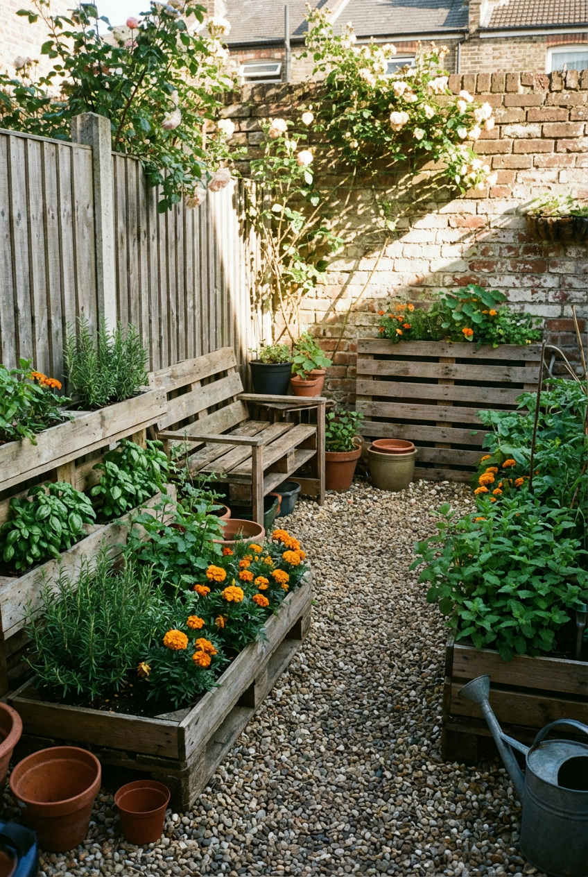 A Budget Simple Garden 1