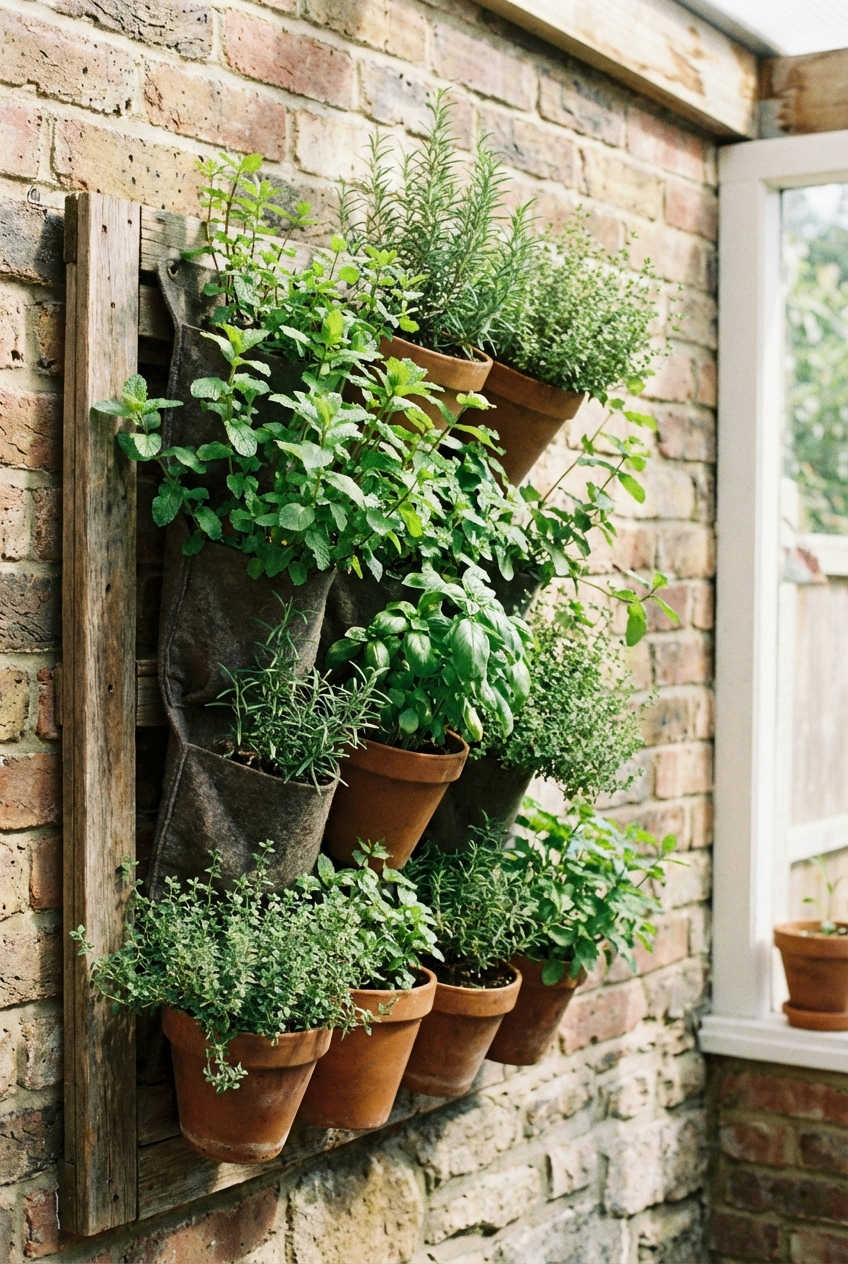 Compact Herb and Vegetable Garden 2