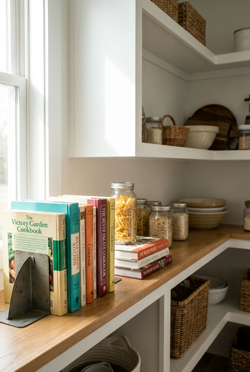 Artful-Arrangement-of-Cookbooks 2