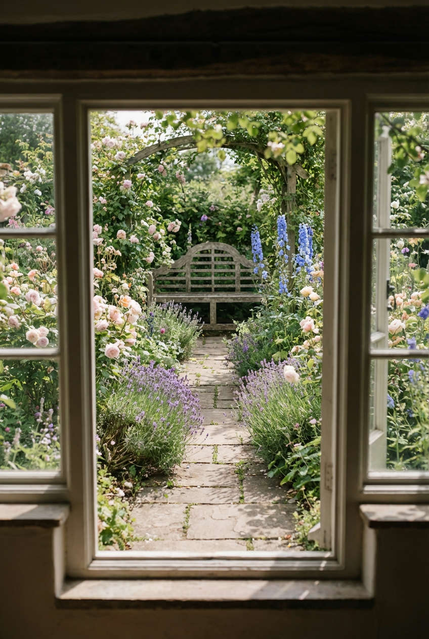 Simple Cottage Garden 1