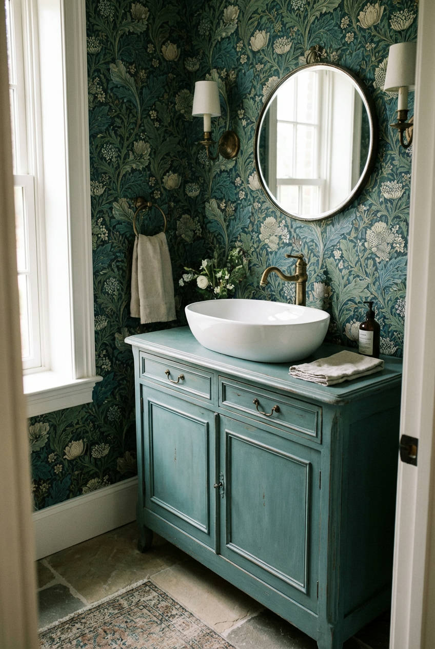 Antique-Inspired-Vanity-Conversion 2
