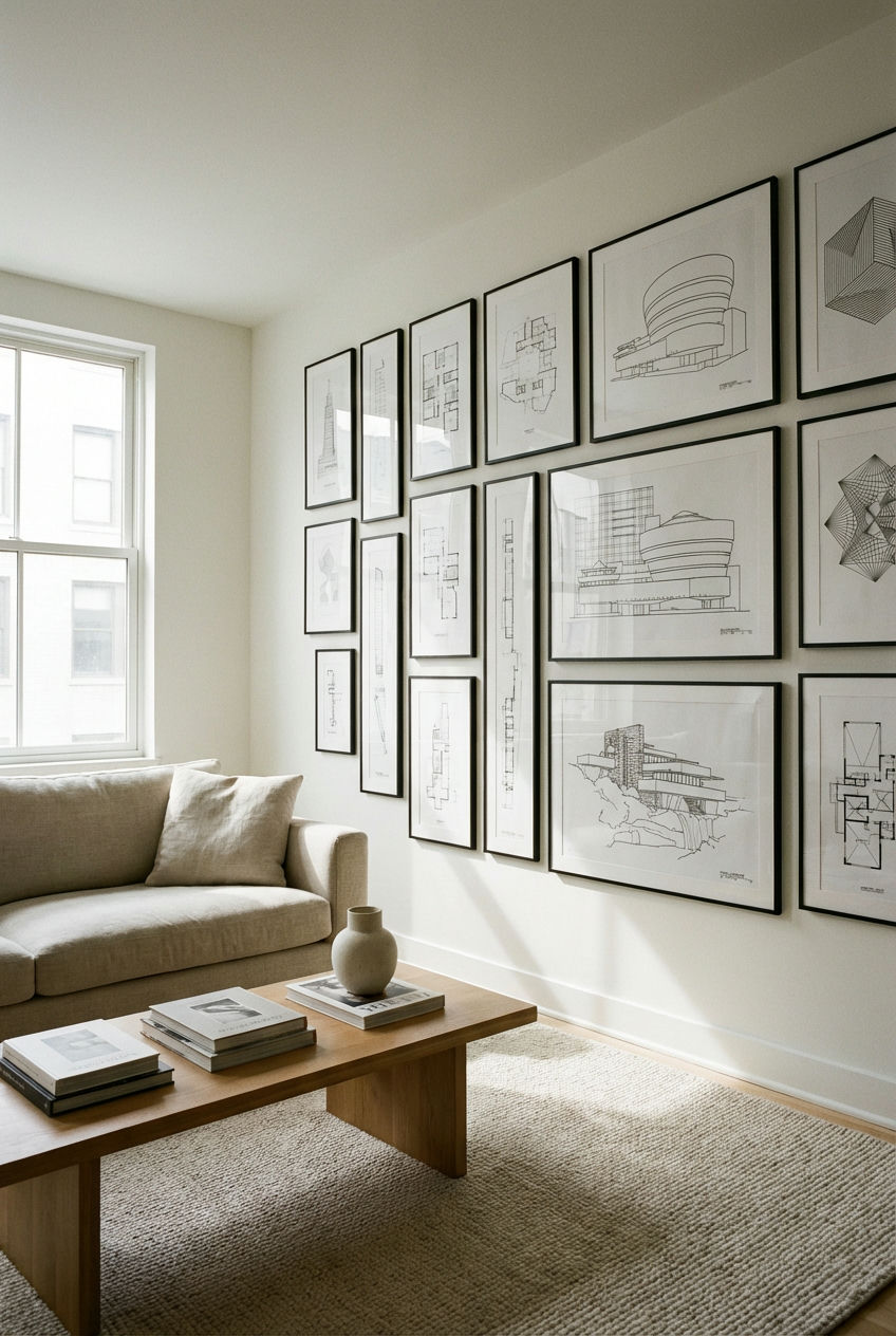 Architectural Line Art Gallery 1