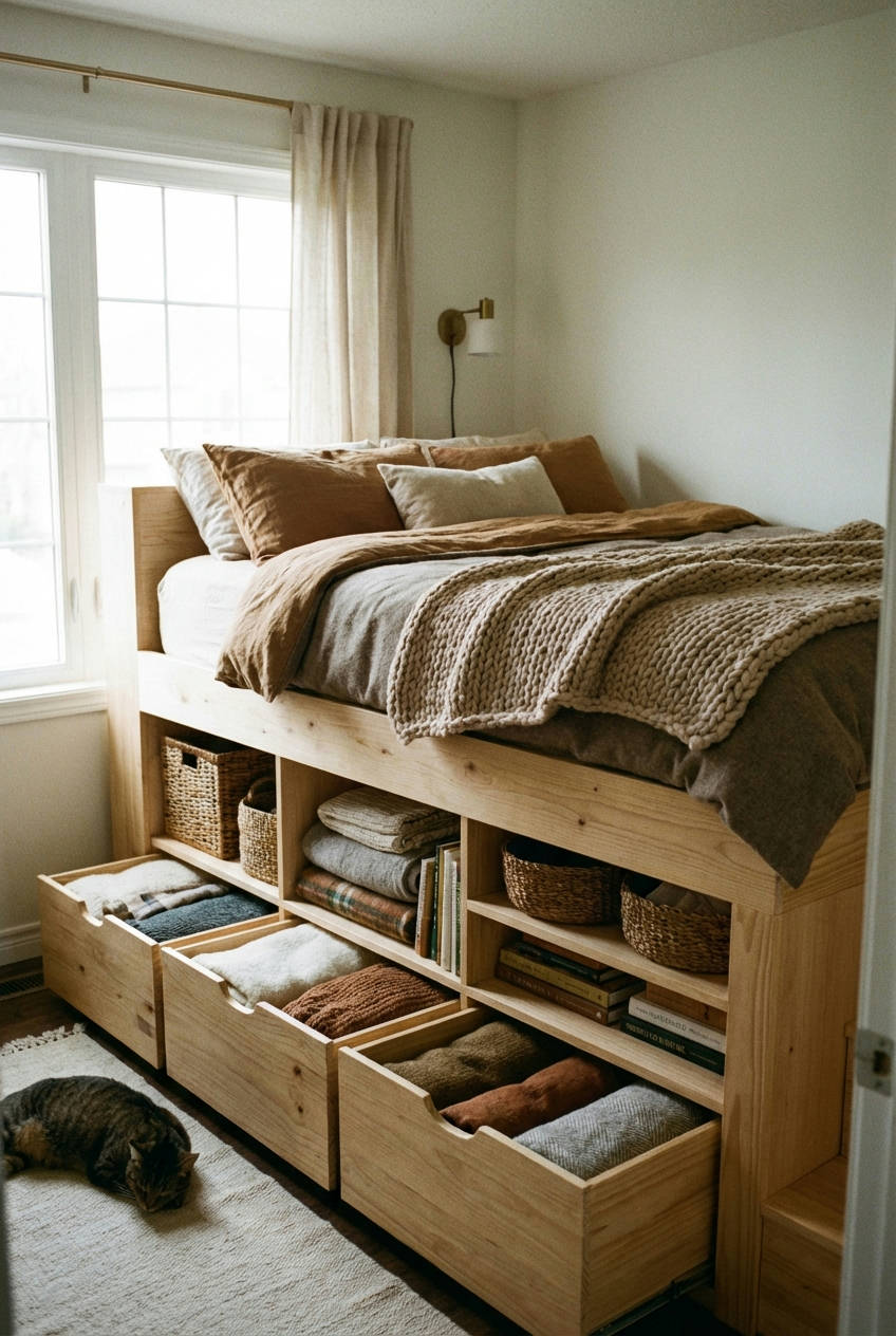Elevated-Bed-with-Storage-2
