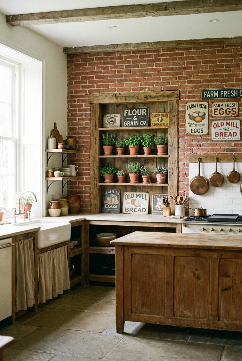Exposed Brick Walls 1
