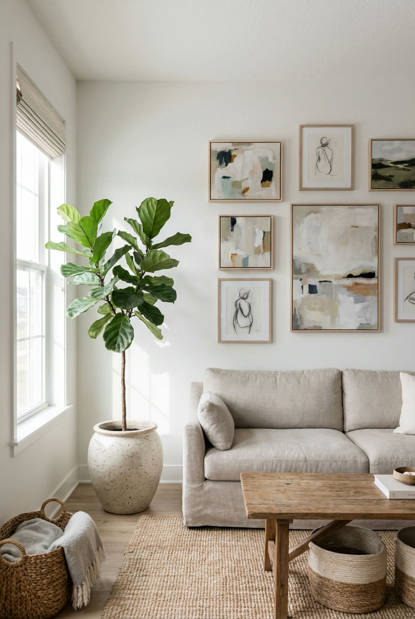 Curated Art and Greenery 1