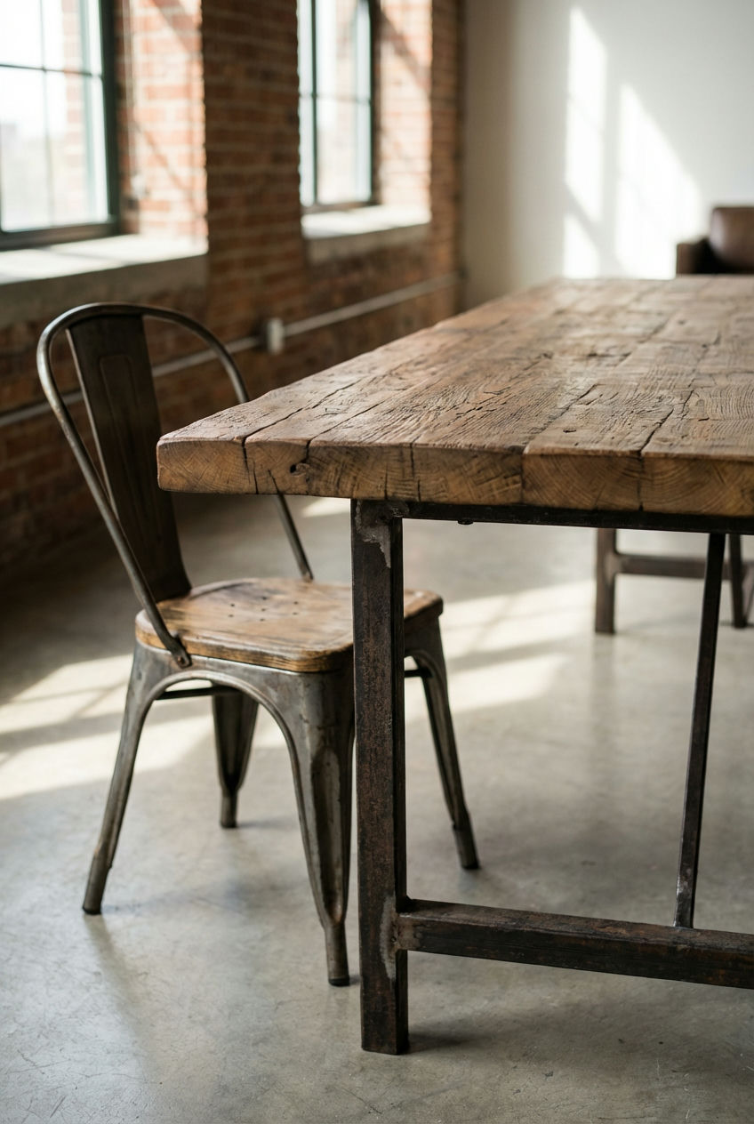 Industrial Chic with Chairs 2