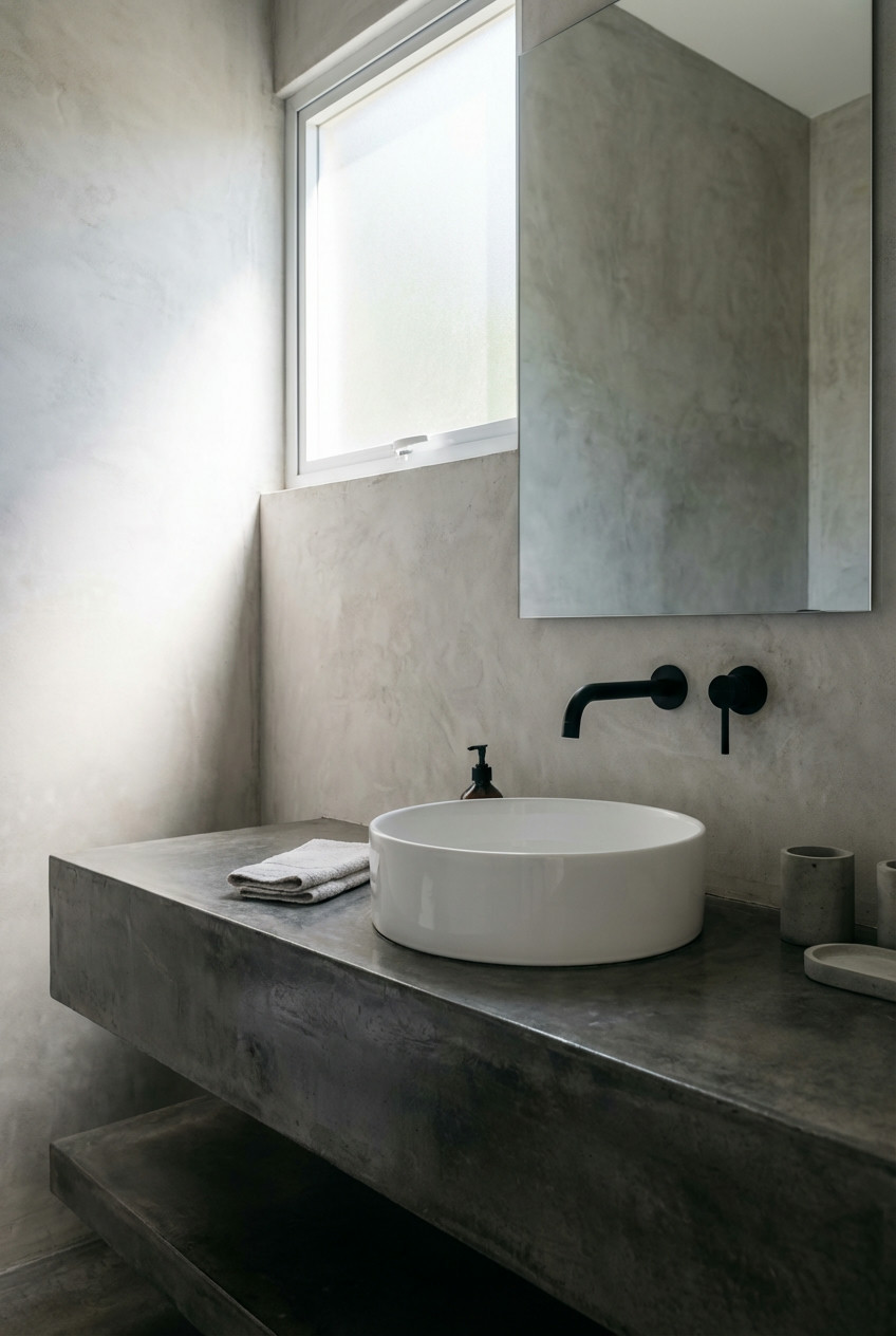 Chic-Floating-Vanity-Focus-2