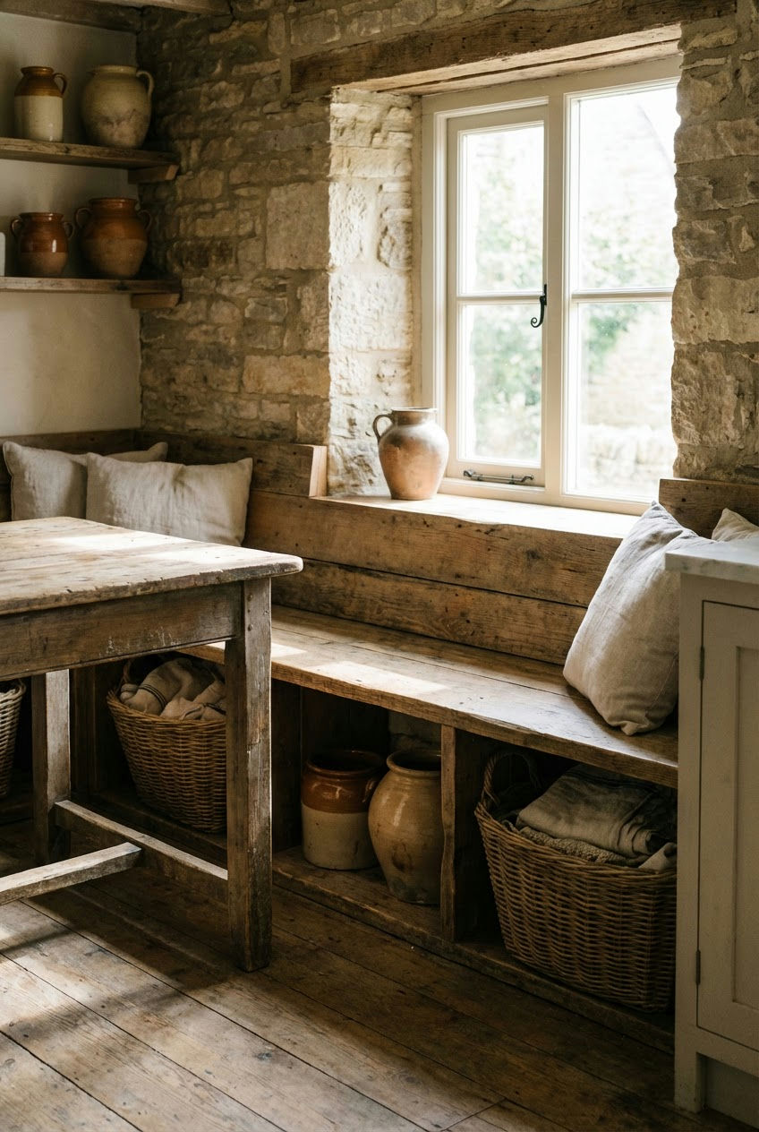 Built-In Bench Seating 2
