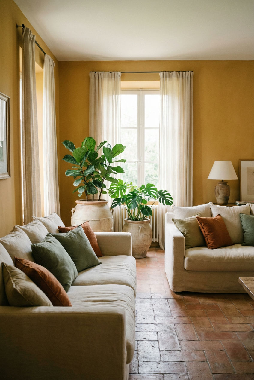Earthy Tones and Terracotta Accents 1