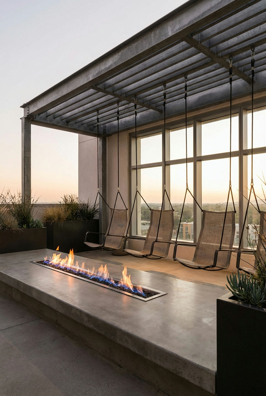Fire-Pit-with-Swing-Seating-2