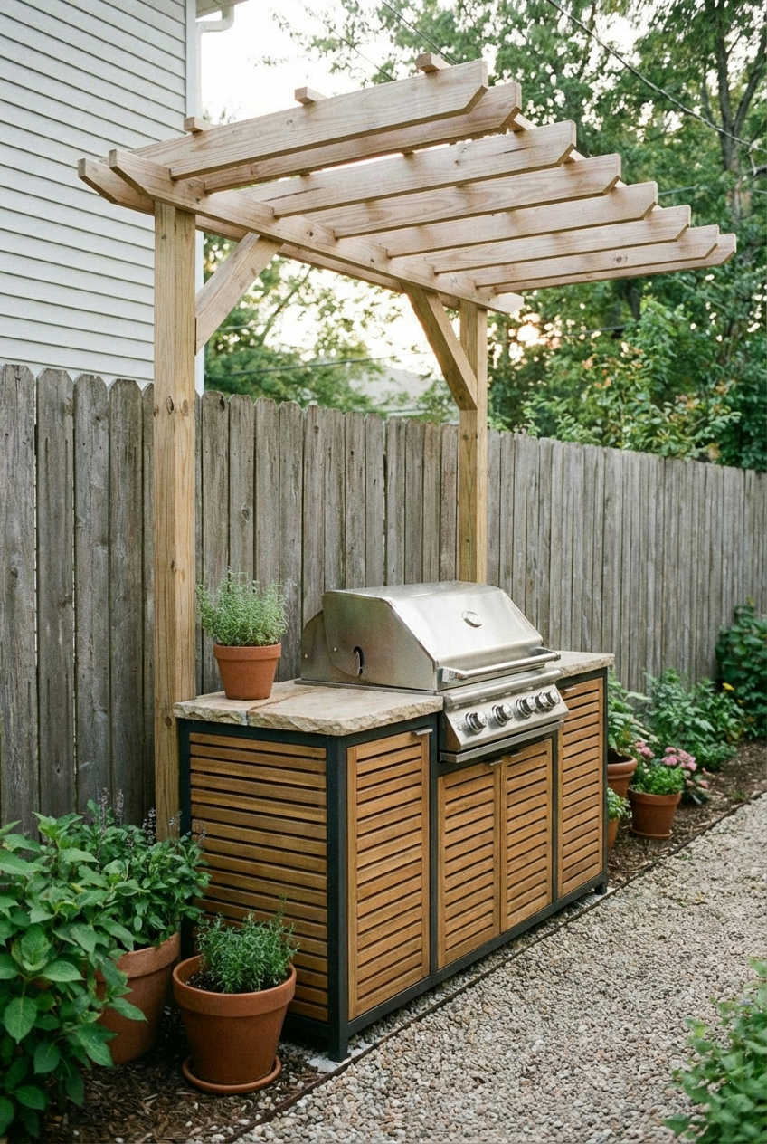 Modular Outdoor Kitchenette 1
