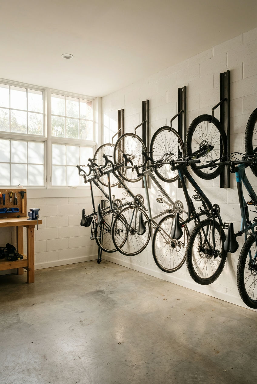 Vertical Bike Storage 1