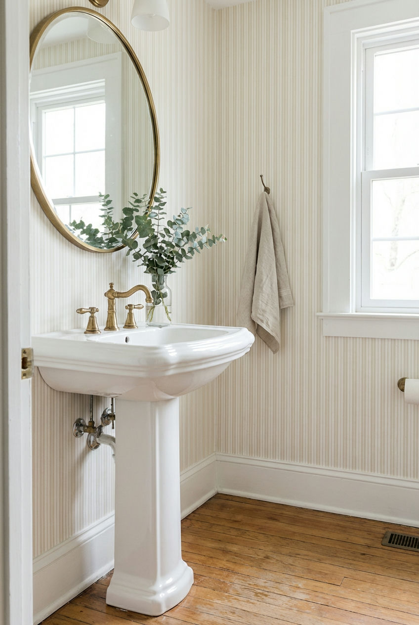 Chic Pedestal Sink Revival 1