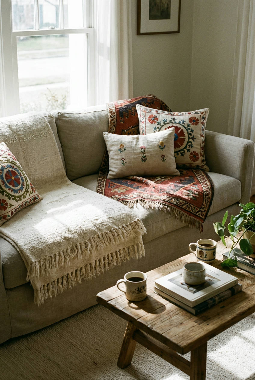 Textural Layering with Global Textiles 1