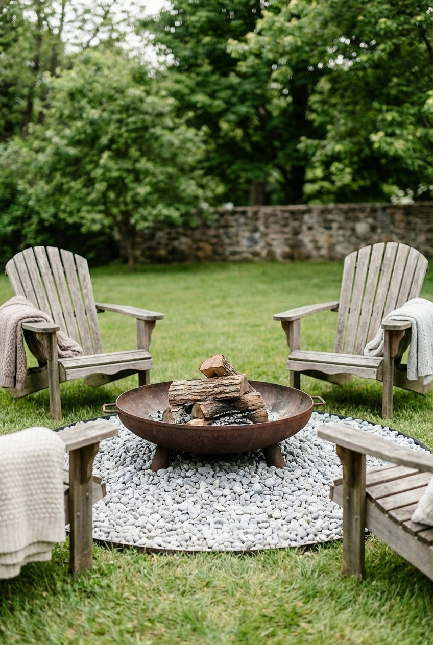 Fire-Pit-with-Decorative-Gravel-Base-1