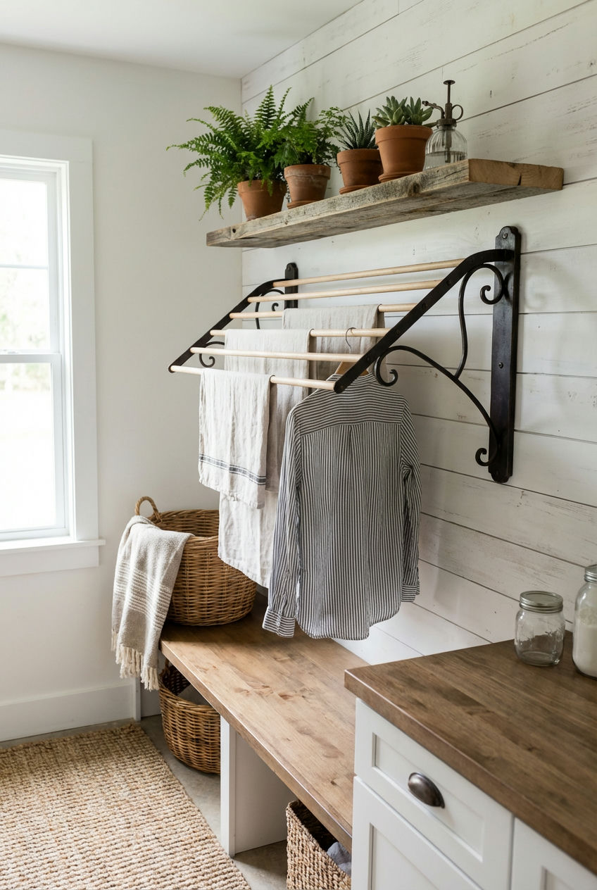 Wall-Mounted-Drying-Rack 2
