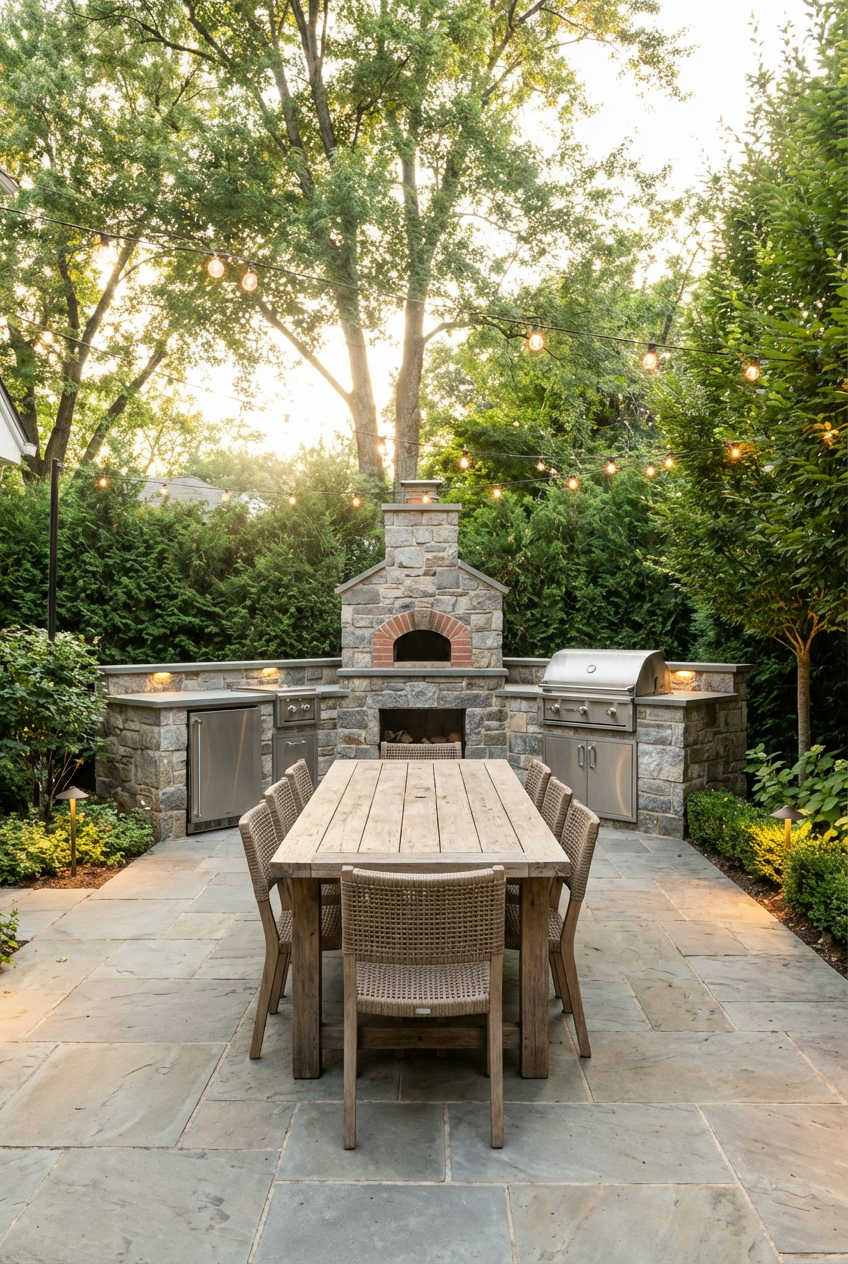 Outdoor Kitchen and Dining 2