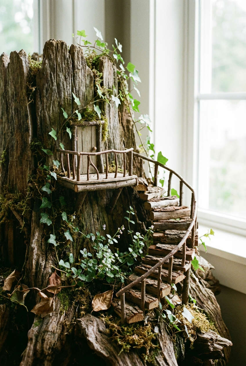 Enchanted Tree Stump Homes 2