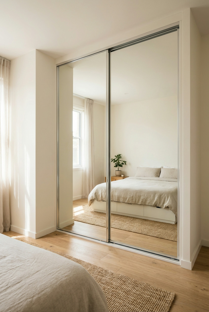 Mirrored Wardrobe Doors 1