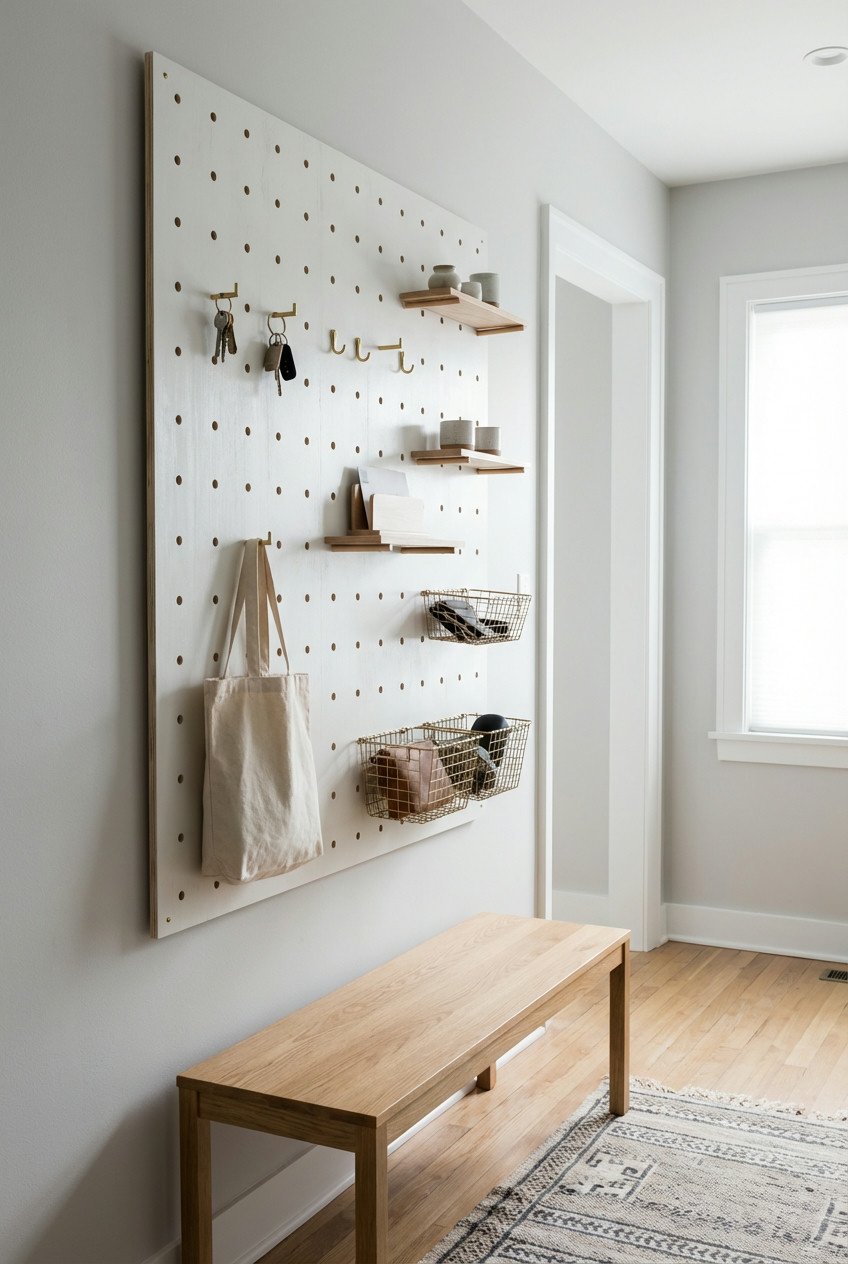 Pegboard-Wall-Organization 1