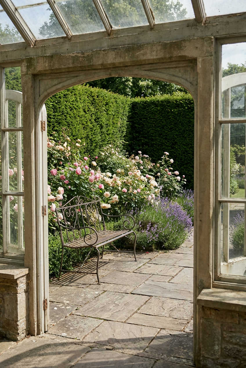 Classic English Garden Patio 1