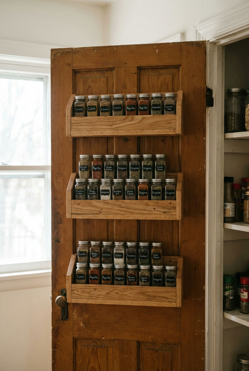 Pantry-Door-Storage-Spice-Rack-Edition 1