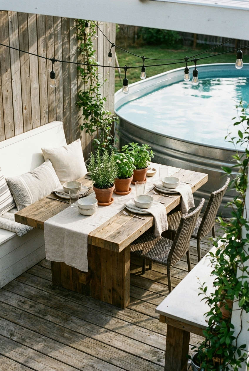 Modern Farmhouse Deck Off House 2
