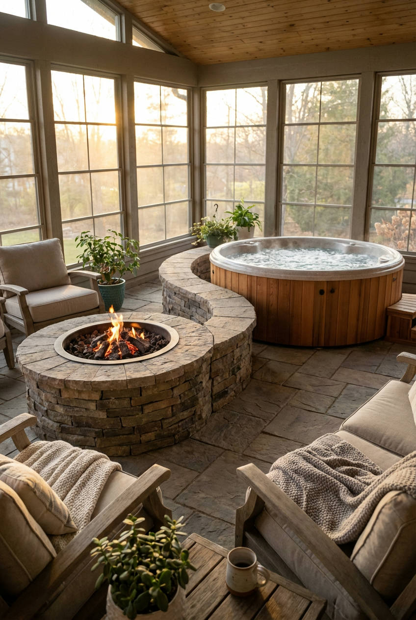 Fire Pit-with-Adjacent-Hot-Tub-2