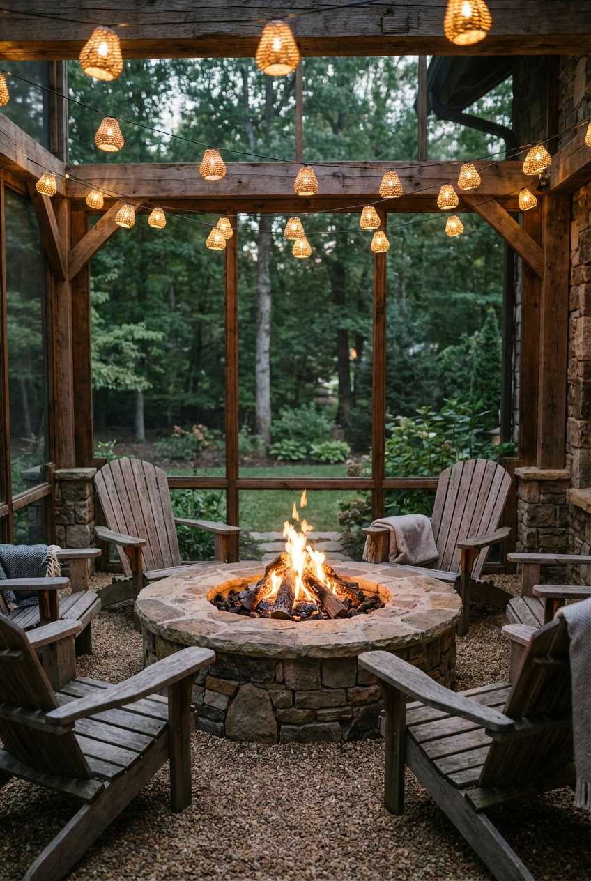 Firepit Gathering Hub 1