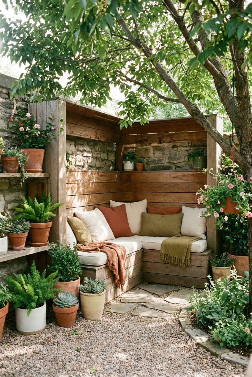 Built-In Seating Nook 1