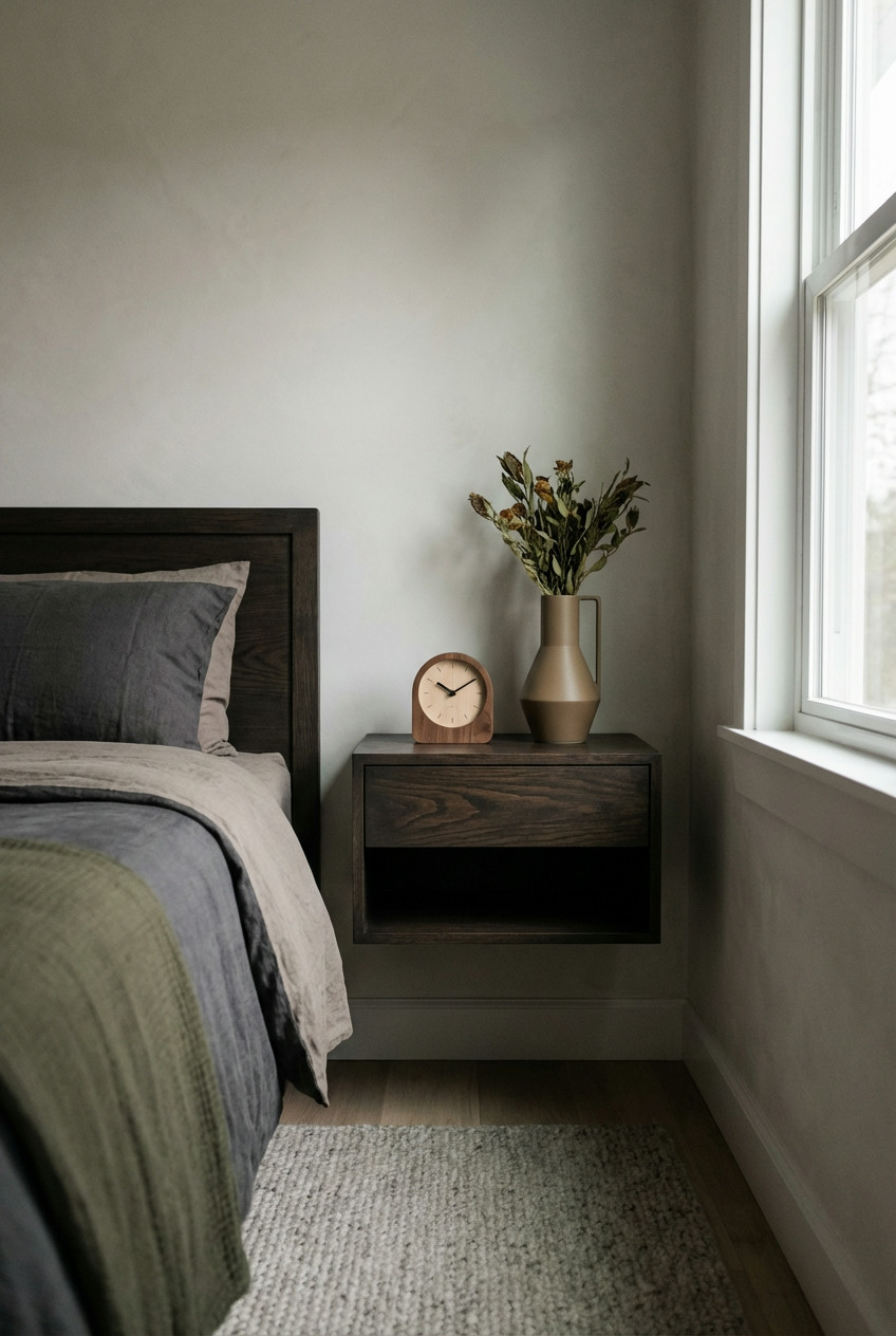 Floating Nightstands for Space 2