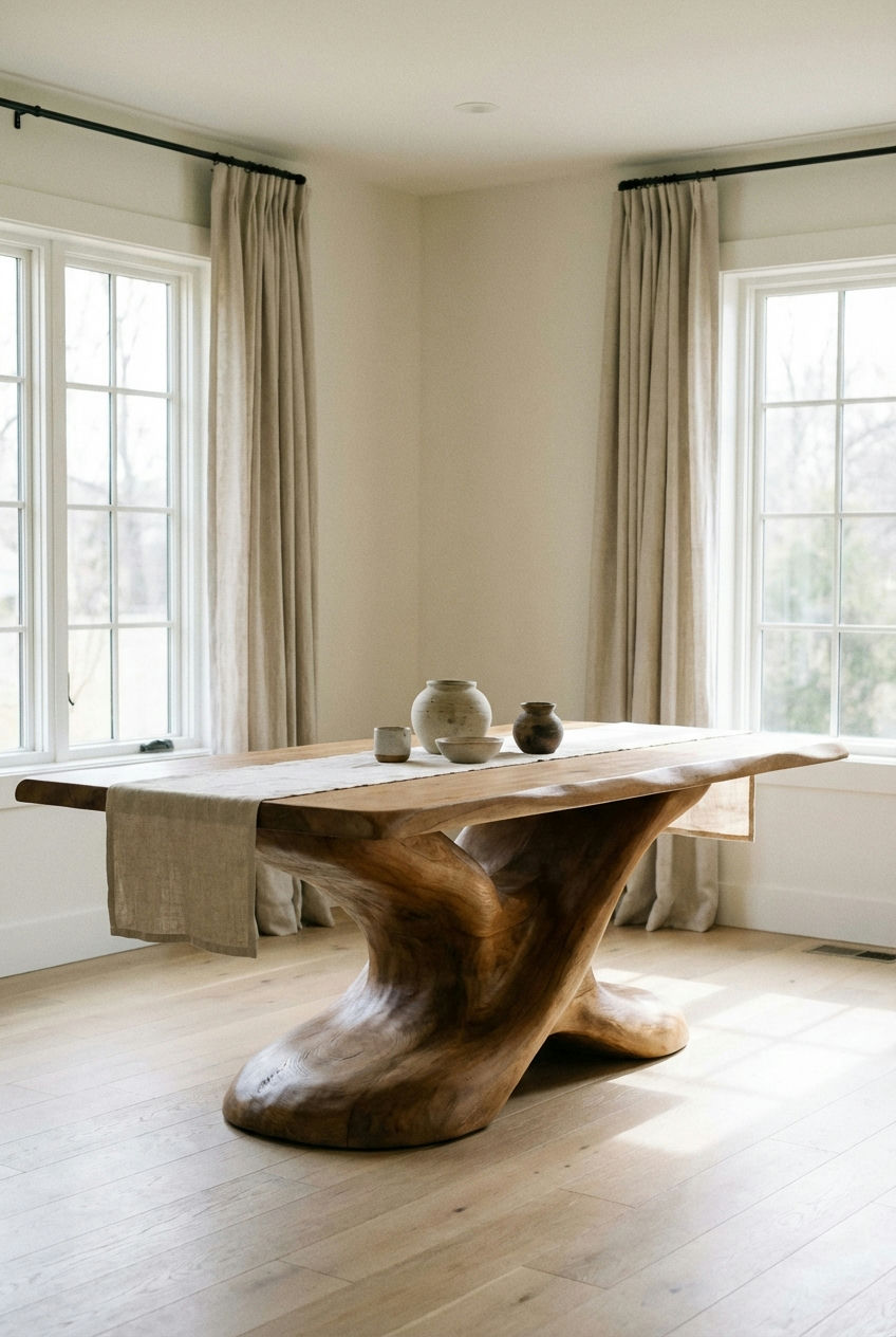 The Sculptural Pedestal Design Modern 1